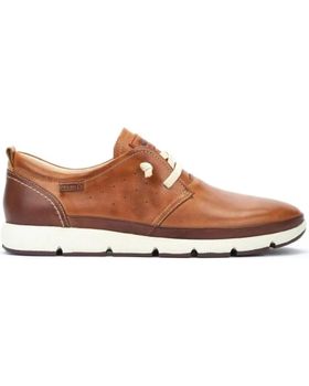 de PIKOLINOS PIKOLINOS FUENCARRAL M4A-4266C1 : ZAPATO CASUAL DE PIEL MARRÓN BRANDY