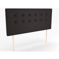 la web del colchon -cabecero tapizado siros big para cama de 80 90 x 115 cms chocolate