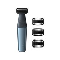 afeitadora corporal bodygroom philips bg3015 uso en seco y humedo