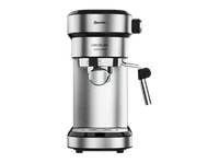 cafetera express - cecotec cafelizzia 790 steel 1350w calentamiento rapido 20 bar 12 l 1-2 cafes inox
