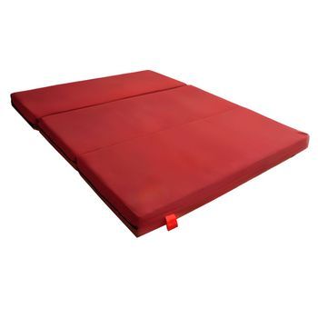 Cama Para Camper Citroën Berlingo Camperizada - 5cm Grosor Con Hr Suave 20kg/m3 - Rojo