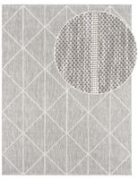 alfombras de interior y exterior moderna gris  200x280 cm