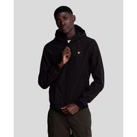 lyle  scott jersey jk2110v fleece back softshell-z865 jet black para hombre
