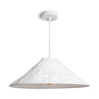 lampara colgante papel tyvek rapa blanco