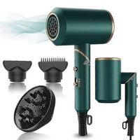 secador de pelo secador de pelo ionico profesional de 1800w con difusor y boquillas