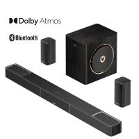 ultimea barra de sonido 512ch dolby atmos skywave series 530w con subwoofer para tv