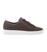 michael kors para mujer 43r4ktfs1b zapatillas keaton con logotipo maron 39 marron plano cordones casual
