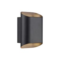 aplique de pared de exterior nico 22 round maxi