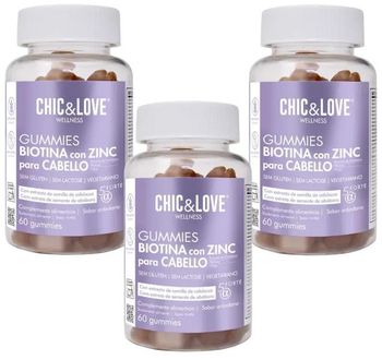 Chic&Love Wellnes Hair&Nails Forte 3x60 Gominolas