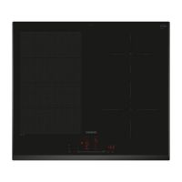 placa induccion siemens ex651hec1e 4 zonas 60cm vidrio ceramico negra integrada wifi