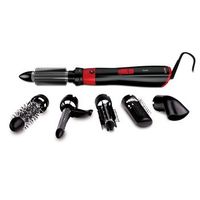 gama gh0101 utensilio de peinado herramienta de peinado con multiples accesorios caliente negro rojo 1200 w