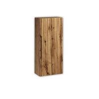 armario bano alto en mdf roble natural