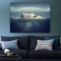 pintura decorativa lienzo 60867817470100 multicolor 70x100 cm