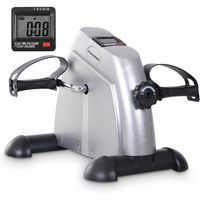 pinners pedales estaticos para ejercicio en casa mini bicicleta estatica con resistencia ajustable y pantalla lcd ideal para ancianos y rehabilitacion