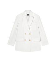 ax armani exchange para mujer xw001948af21555u1003 blazer double blanco l casual clasico poliester manga larga