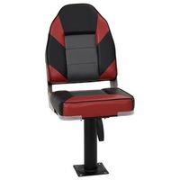 asiento para barco con pedestal giratorio 360 vidaxl