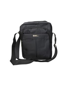 Bolso Bandolera Negro Mia Larouge B3230-1 Para Hombre Uni