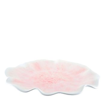 Plato de presentación rosa en melamina 40x40x5cm