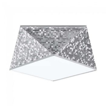 Plafón de techo hexa (plata)