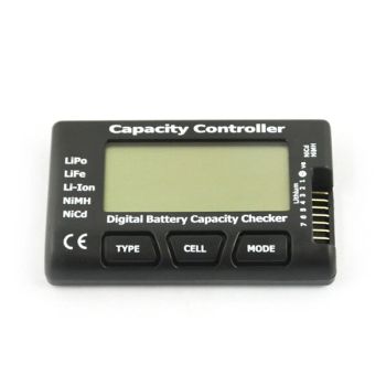 CellMeter 7 V2 con función de equilibrio Comprobador de capacidad de batería digital Medidor de voltaje
