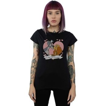 Disney Camiseta Lady And The Tramp para mujer
