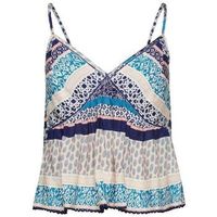 superdry camiseta tirantes debardeur vintage imprime geometrique a bord lineaire para mujer