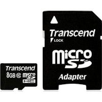 Transcend TS8GUSDHC10 8GB MicroSDHC Clase 10 memor
