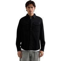 replay camisa manga larga 65 oz black denim m4124 000862 b02 para hombre