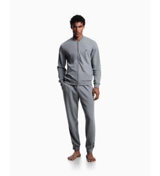 Emporio Armani para hombre. EM001385_AF18887 Conjunto Lounge gris (M), Homewear, Algodón, Manga larga