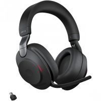 jabra evolve2 85 auriculares inalambricos bluetooth con cancelacion de ruido usb-c negros