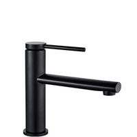 grifo de lavabo rea oval black low