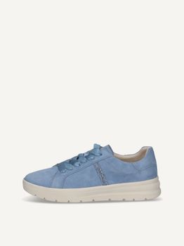 CAPRICE Low shoes, blue, made of Leather, Size 41