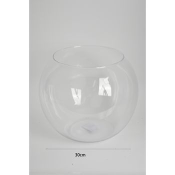 Poenia Arte Floral - Pecera 30cm - Elegante Diseño - REF 8435525700395 - Decoración Moderna
