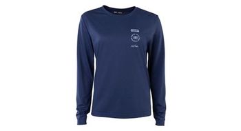 Maillot mtb manga larga mujer ion ionic dr azul