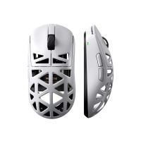 raton mchose a7x ultra inalambrico rf bluetooth usb-c 42000dpi blanco 7 botones