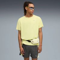 puma everyday cloudspun  camiseta de running hombres - amarillo