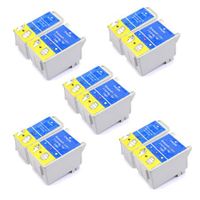 compatible multipack epson stylus c63 printer ink cartridges 10 pack -c13t04014010