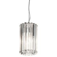 lampara de techo crystal skye 2 luces