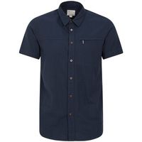 mountain warehouse camisa manga corta nut para hombre