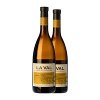 la val vino blanco fermentado en barrica rias crianza 75 cl 125 vol pack de 2 unidades