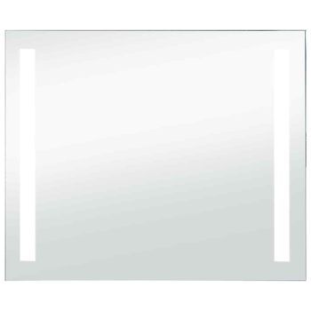 Espejo Decorativo | Espejo De Pared De Baño Con Led 80x60 Cm
