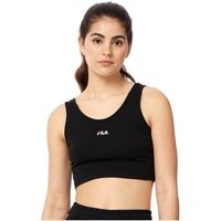 fila blusa anah cropped top black 688485 para mujer