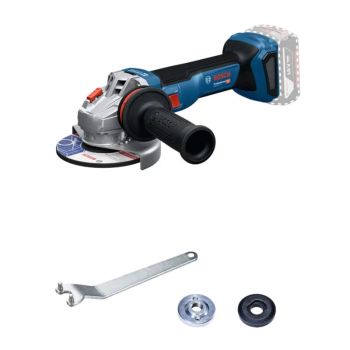 GWS 18V-11S para amoladora angular a batería Bosch Profesional 18V Velocidad ajustable 6 velocidades Disco de 100 mm Pot