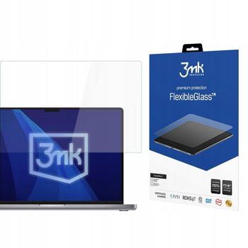 Pantalla protectora 3MK FlexibleGlass híbrida para MacBook Pro 16 M1/M2/M3/M4 - hasta 17