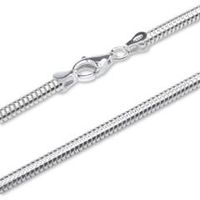 cadena de plata 925 cadena serpiente plata 30mm
