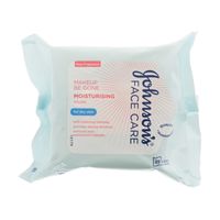 johnsons face care moisturising wipes dry skin