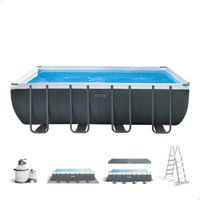 piscina desmontable rectangular ultra xtr frame intex 549x274x132  depuradora