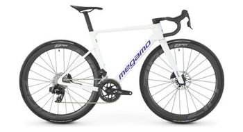 Bicicleta de carretera megamo pulse 07 slr sram rival axs 12v 700 mm blanca 2026