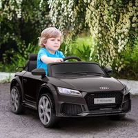 coche electrico infantil coche electrico audi infantil negro homcom