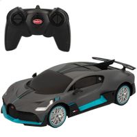 coche radiocontrol bugatti divo escala 124 19x9x55 cm gris